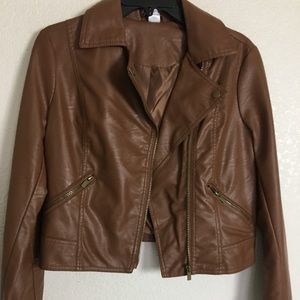 Leather jacket
